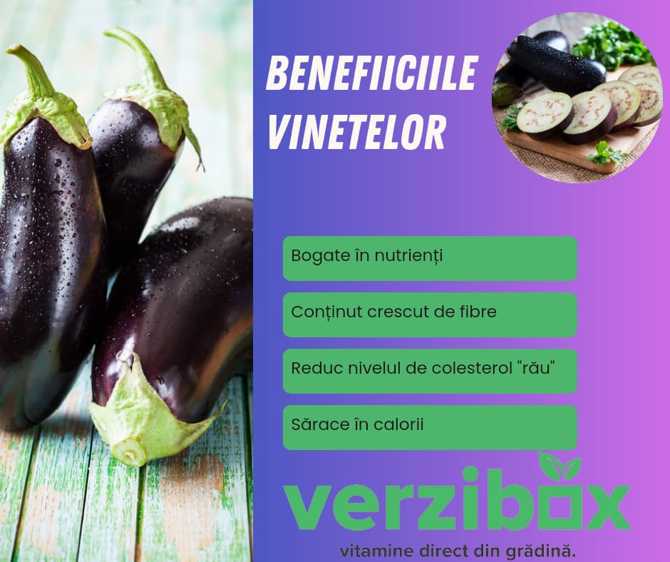 4 motive să consumi vinete